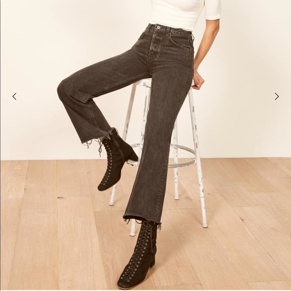 Fawcett High Waist Crop Jeans